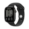 Apple Watch Series 12 GPS 46mm Black Aluminium Case With Black Sport Band - M/L