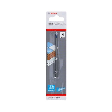 Bosch Hard Ceramic Drill Bit 4mmx90mm HEX-9