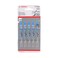 Bosch Metal Cutting Jigsaw Blade Refill 5 Pieces Set