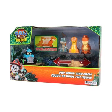 Paw Patrol The Dino Movie - Pups Squad Dino Crew Pack