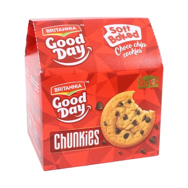 Britannia Soft Chocolate Chip Cookies 28g x 8