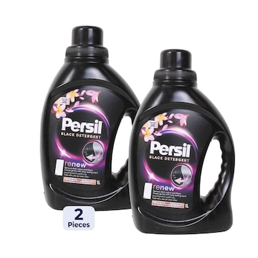 Persil Black Detergent Renew Anaqa Liquid Laundry Detergent for Dark Clothes 1L + 1 Piece