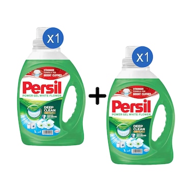 Persil Gel White Flower 1L + 1 Piece