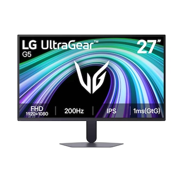 LG 27 Inch Ultragear G5 200Hz Fhd Gaming Monitor 27G523B-B