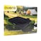 Avenli Navy Blue Cloudcoil Flocked Air Mattress With Pillow And Double Action Hand Pump 191cmx137cmx22cm