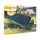 Avenli Olive Green Cloudcoil Flocked Air Mattress With Built In Foot Pump 191cmx137cmx22cm