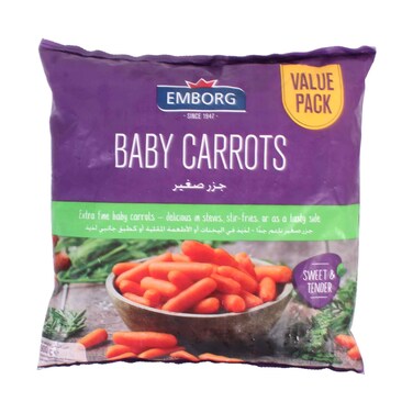 Emborg Frozen Baby Carrots Value Pack 900g