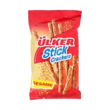 Ulker Stick Crackers Sesame Flavoured Crispy Breadsticks 30g
