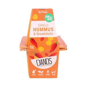 Dan's Chilli Hummus & Breadsticks 110g