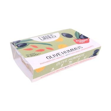 Dan's Olive Hummus Authentic Recipe 230g