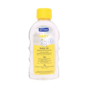 Septona Calm n' Care Baby Oil with Olive Oil &amp; Hypericum 200ml