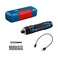 Bosch Professional Go Cordless Screwdriver Generation 3 Kit 3.6v