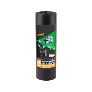 Hala Basic Garbage Medium Bag Roll 30s