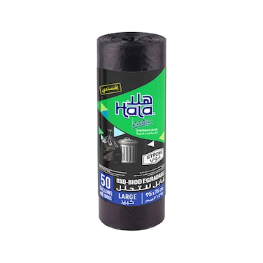 Hala Basic Garbage Large Bag Roll 50s