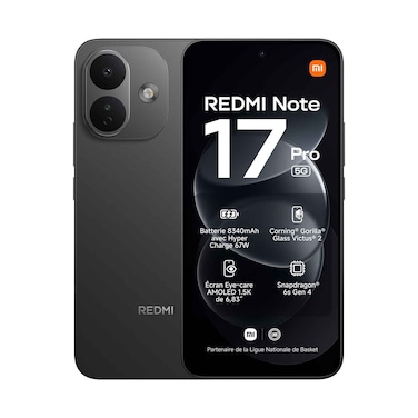 Redmi Note 17 Pro 5G 8GB RAM 256GB Storage Black