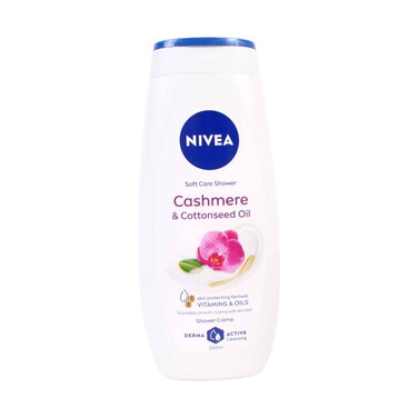 Nivea Cashmere &amp; Cottonseed Oil Soft Care Shower Cream 250ml