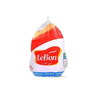 Lebon Frozen Whole Chicken  1.2kg