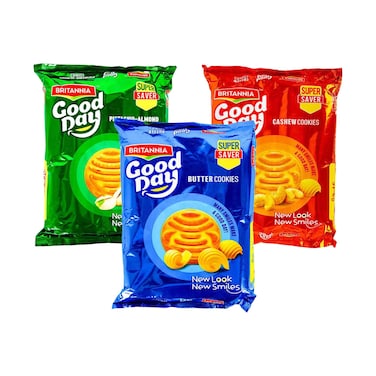 Britannia Good Day Cookies 72gx 3 Pieces