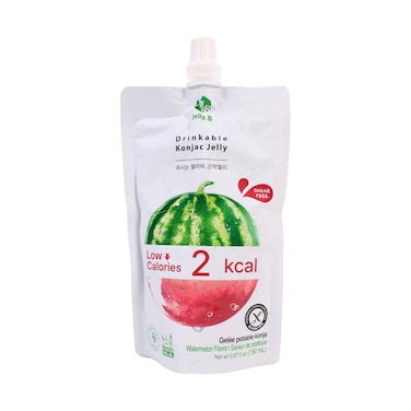 Jelly.B Watermelon Flavoured Drinkable Konjac Jelly Sugar Free 150ml