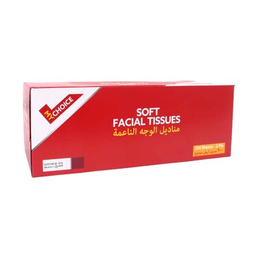 My Choice Soft Facial Tissue 2 Ply 200 Sheets 204g