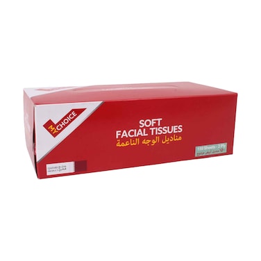 My Choice Soft Facial Tissue 2 Ply 150 Sheets 153g