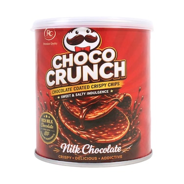 Pringles Choco Crunch Chocolate Coated Crispy Chips With Milk Chocolate 60g