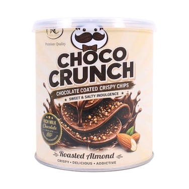 Pringles Choco Crunch Chocolate Coated Crispy Chips With Roasted Almond 60g