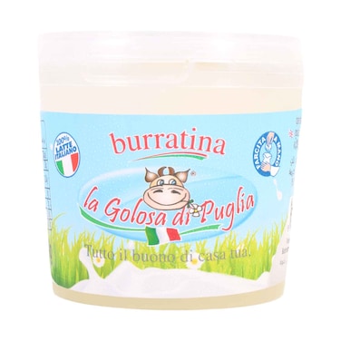 La Golosa di Puglia Burratina Fresh Italian Cheese 100g