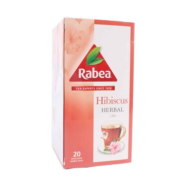 Rabea Hibiscus Herbal Tea 20's 40g