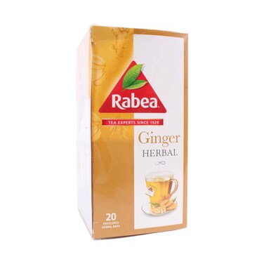 Rabea Ginger Herbal Tea 20's 40g