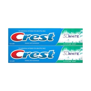 Crest 3D White Fresh Extra Mint Toothpaste 125ml
