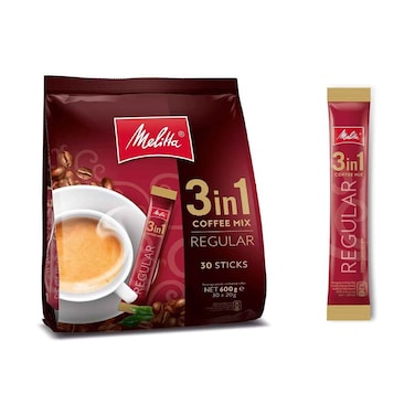 Melitta 3 in 1  Instant Coffee Mix 20g x 40 Sachets Assorted