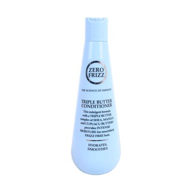 Zero Frizz Triple Butter Conditioner for Dry &amp; Frizzy Hair 355ml