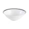 Decopor 6 Inches Salad Bowl Midnight Gold Design