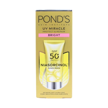 Pond&rsquo;s UV Miracle Bright Sunscreen SPF50+ with Niasorcinol 50g