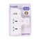 Power Socket Adapter 2 Way 2 USB Port &amp; Type C Port