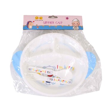 Baby Feeding Plate Set Assorted
