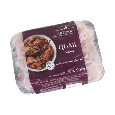 Duchesse Frozen Whole Quail 900g