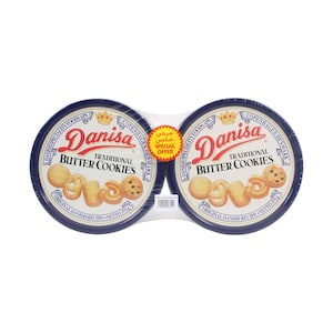 Danisa Traditional Butter Cookies 375gx2 Pieces