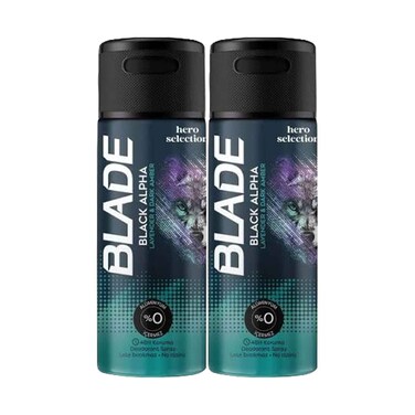 Blade Body Spray Deodorant Twin Pack 150ml x 2