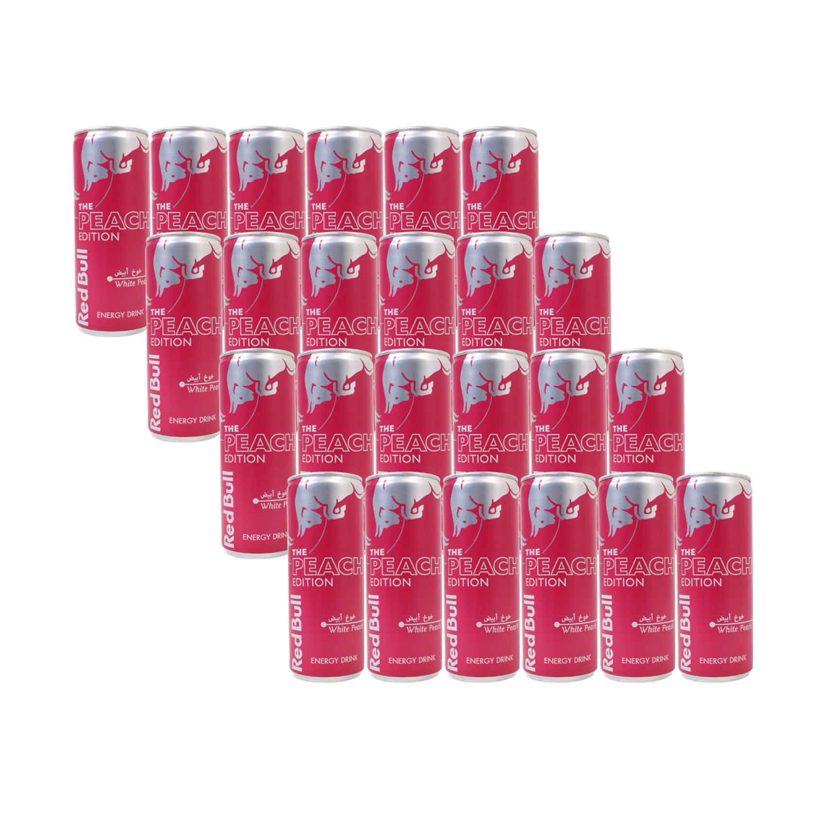 Red Bull Peach Edition Energy Drink 250ml x 24