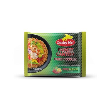 Lucky Me Instant Noodles Pancit Canton With Chili And Citrus Flavour 65g