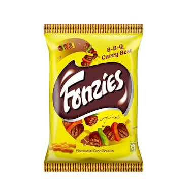 فونزيس - وجبات خفيفة من الذرة بالكاري المشوي 24 جم