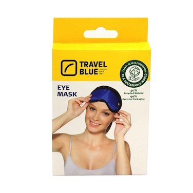قناع العين الأزرق للسفر