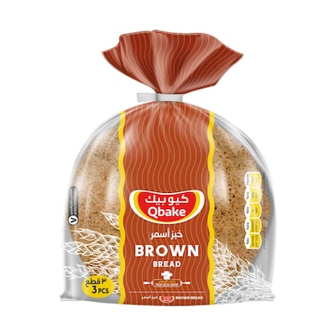 Qbake Brown Bread 3pcs