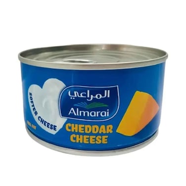 Almarai Full Fat  Cheddar Cheese Tin 200g