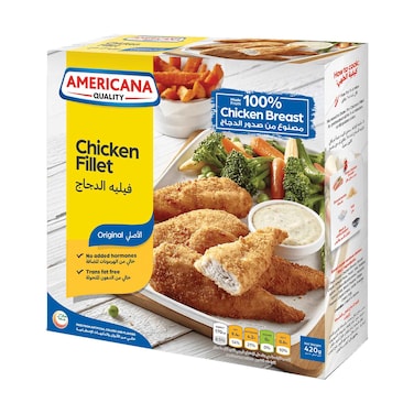 Americana Breaded Chicken Fillet 420g