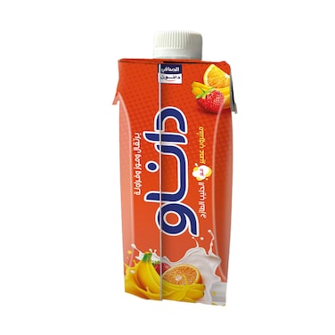 Al Safi Danone Danao Orange, Banana &amp; Strawberry Juice Drink With Fresh Milk 180ml