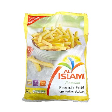 الإسلامي بطاطس مقلية بريميوم مجمدة 2.5 كجم