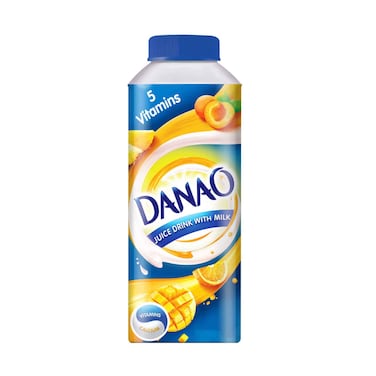 مشروب عصير الصافي دانون داناو 5 فيتامينات مع الحليب الطازج 180 مل